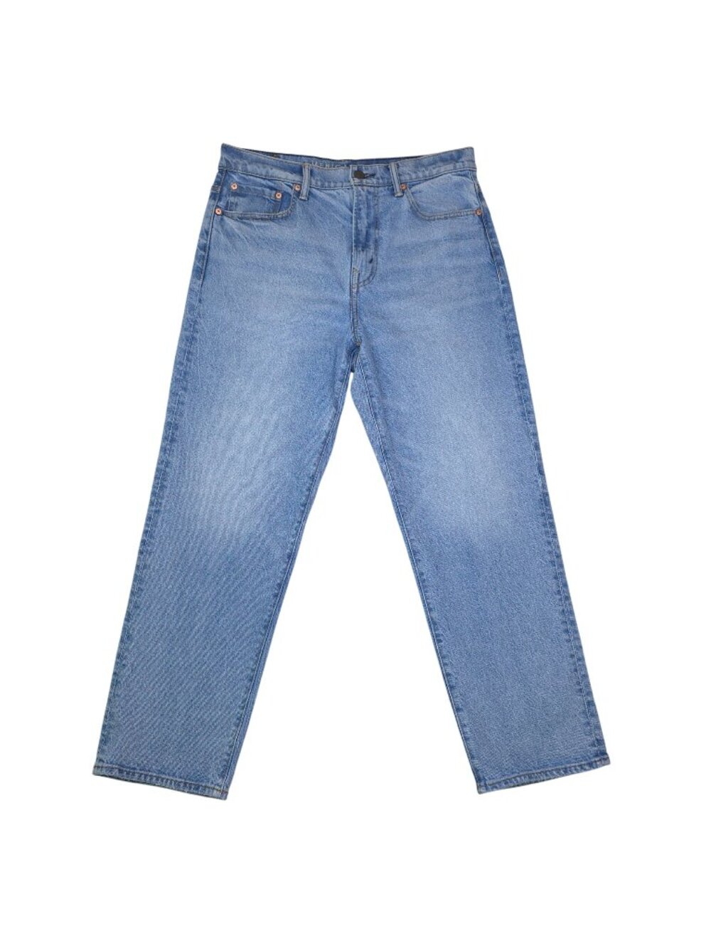 Vintage American Eagle Mens Flex Jeans Size 32x30 Straight Leg Light Wash